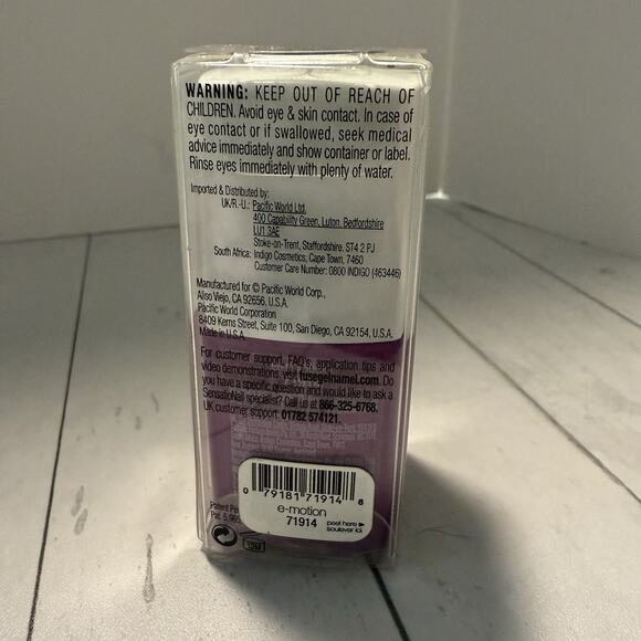 Sensationail Fuse Gelnamel Nail Polish 71914 e-motion Purple Gel LED Required - Picture 2 of 3